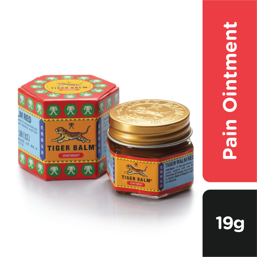 Tiger Balm Red Ointment 19g - La Belleza AU Skin & Wellness