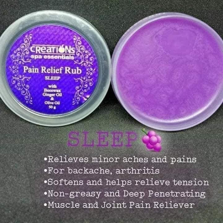 Pain Relief Rub By Creations Spa Essentials - La Belleza AU Skin & Wellness