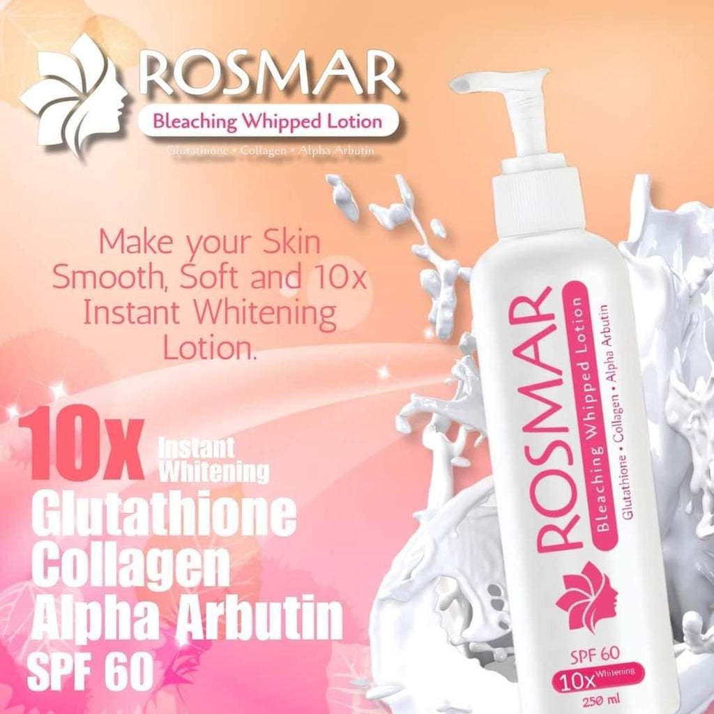 Rosmar Bleaching Whipped Lotion SPF60 250ml - La Belleza AU Skin & Wellness