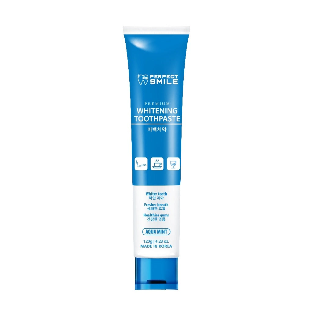 Perfect Smile Whitening Toothpaste Aqua Mint 120g - La Belleza AU Skin & Wellness