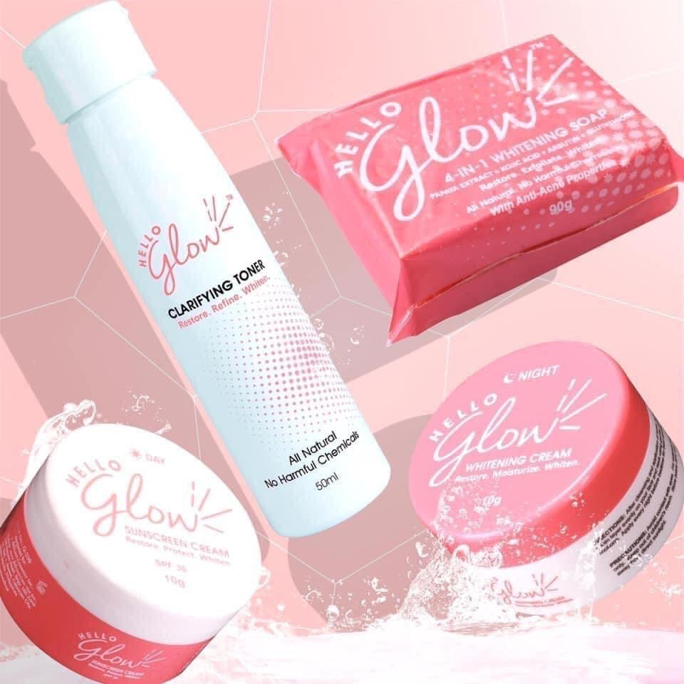 Hello Glow all Natural Whitening Set - La Belleza AU Skin & Wellness