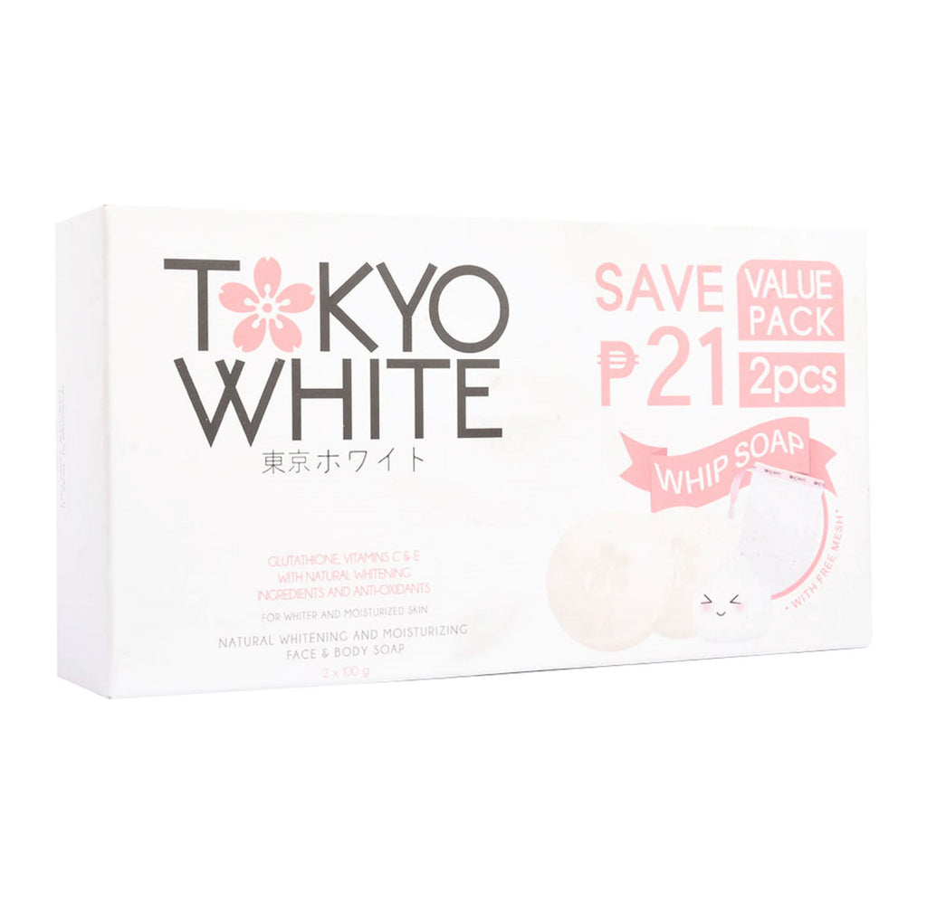 Tokyo White Value Pack Natural Whitening & Moisturizing 100g x 2pcs - La Belleza AU Skin & Wellness