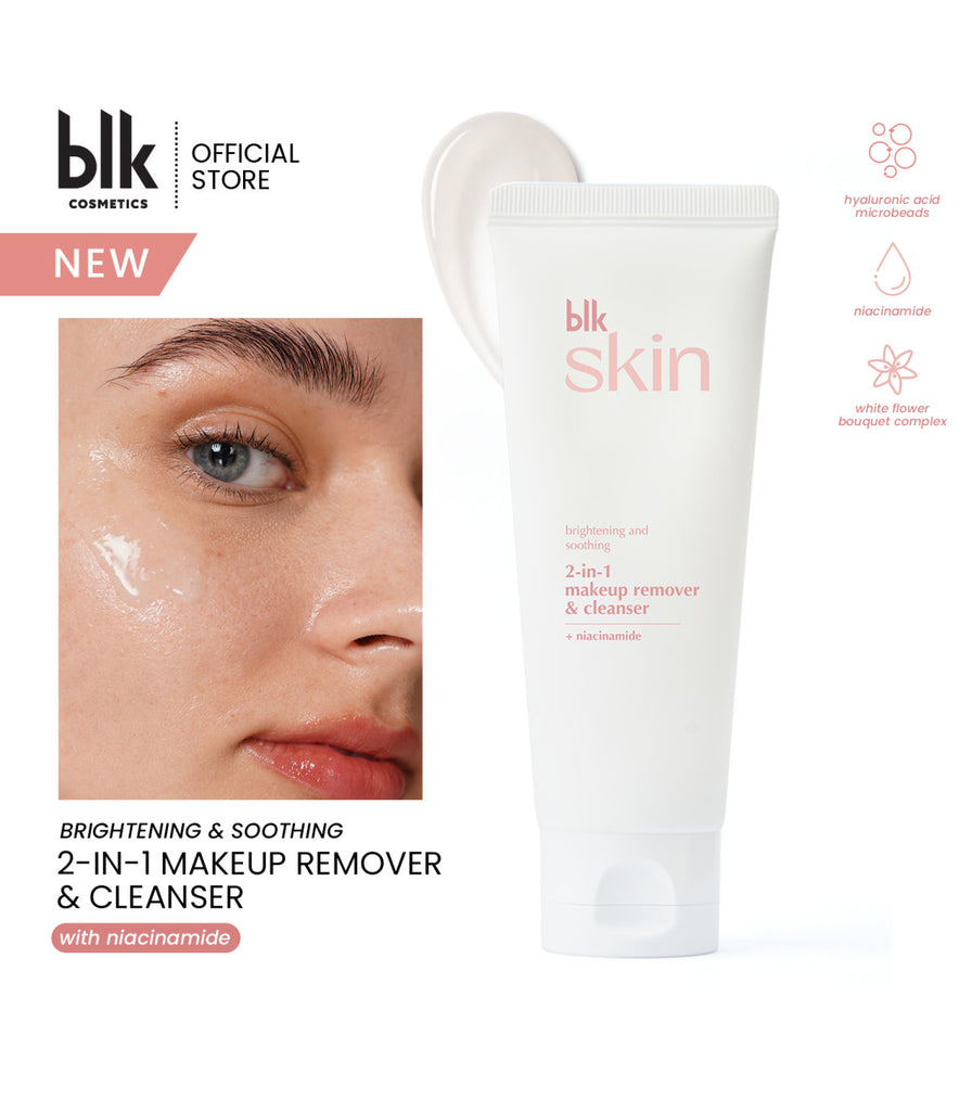 BLK Skin Brightening & Soothing 2in1 Makeup Remover & Cleanser + Niacinamide - La Belleza AU Skin & Wellness