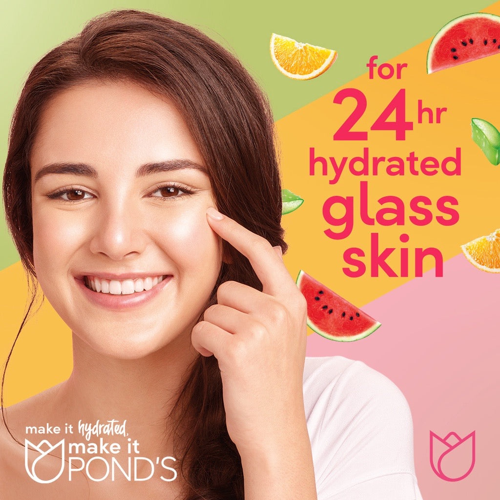 PONDS Jelly Moisturizer w/ Vit C for Hydrated Skin 50g (Orange Nectar) - La Belleza AU Skin & Wellness