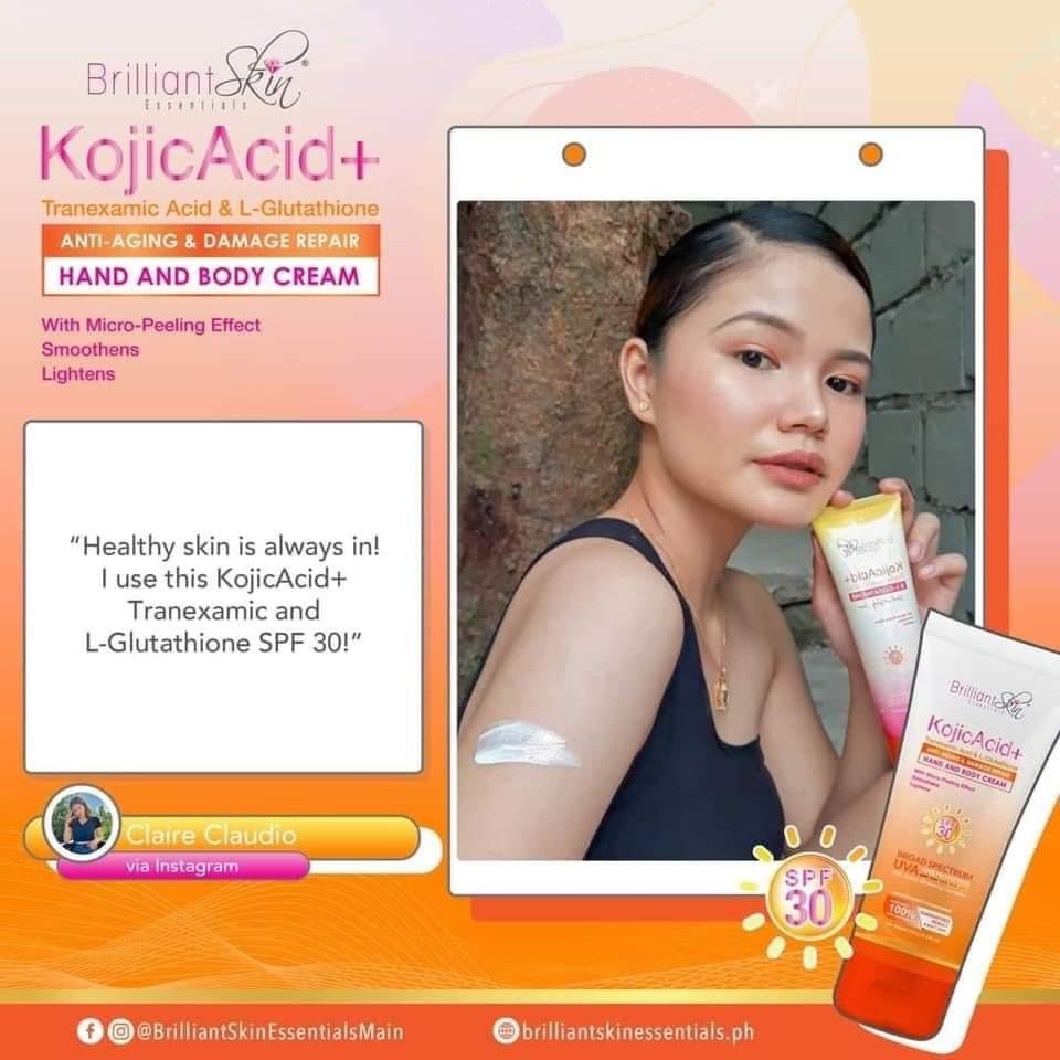 Brilliant Skin Kojic Lotion 120ml | Kojic Acid+Traxenamic Acid L-Glutathione 120g - La Belleza AU Skin & Wellness