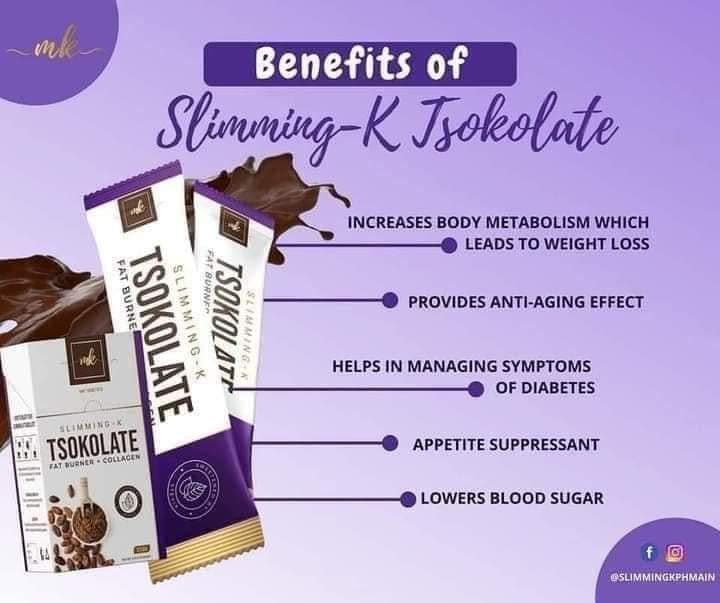 Slimming K Tsokolate Fat Burner + Collagen 10s - La Belleza AU Skin & Wellness
