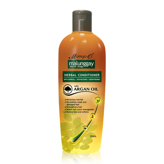 Moringa-O2 Herbal Anti-Hairfall Conditioner with Argan Oil 350ml - La Belleza AU Skin & Wellness