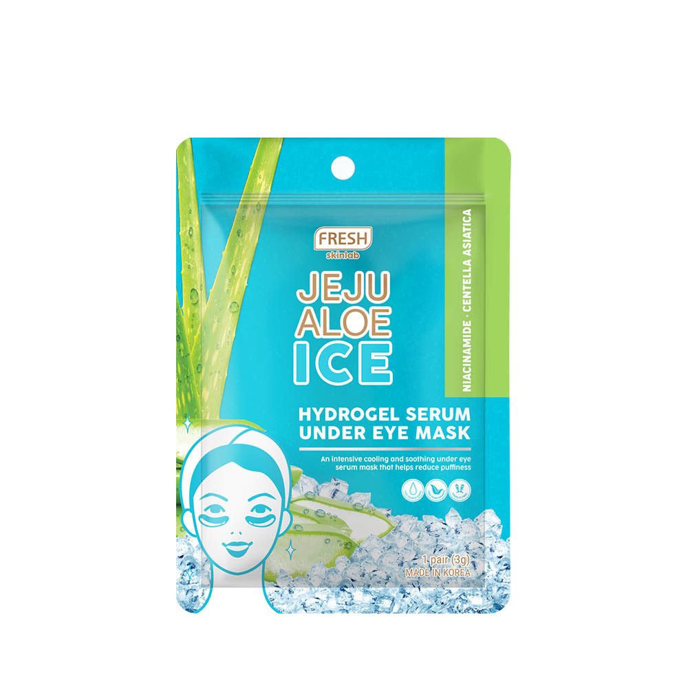 Fresh Skinlab Jeju Aloe Ice Hydrogel Serum Under Eye Mask 1 pair (3g) - La Belleza AU Skin & Wellness