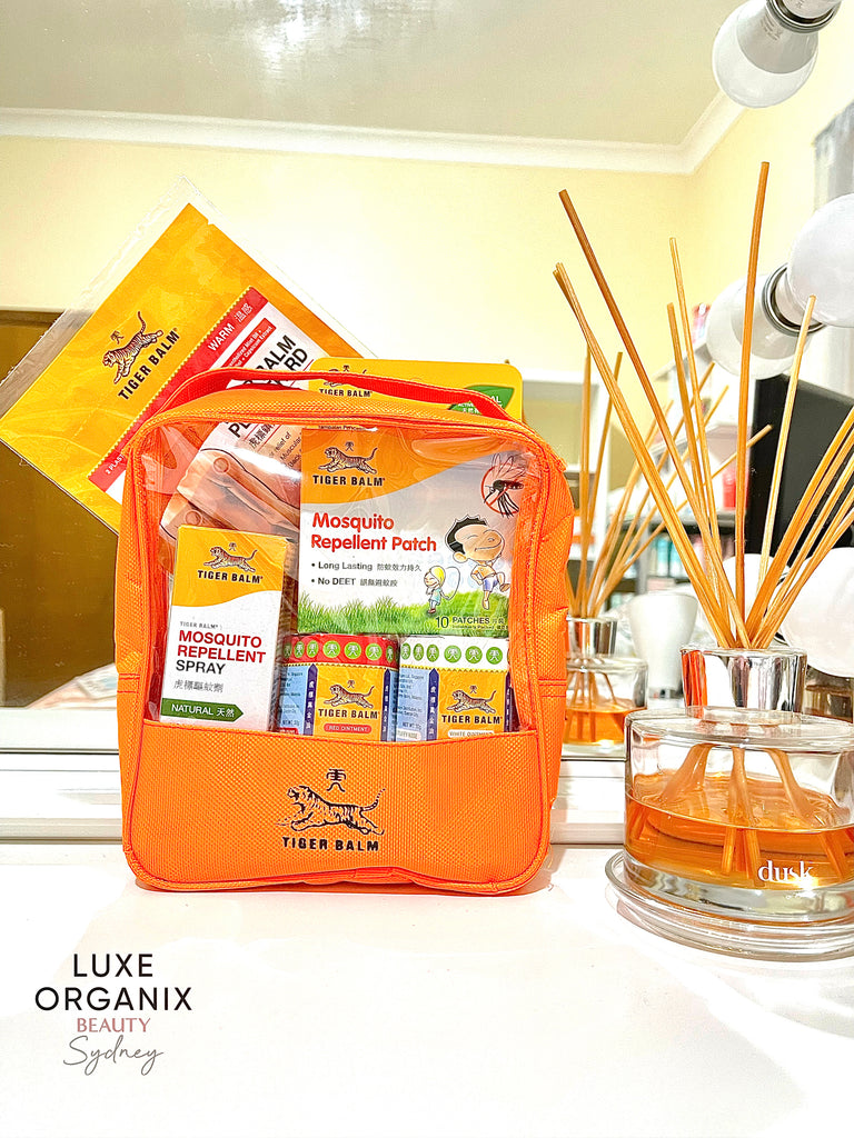 Tiger Balm Essentials Set with PVC Bag (Limited Edition) - La Belleza AU Skin & Wellness