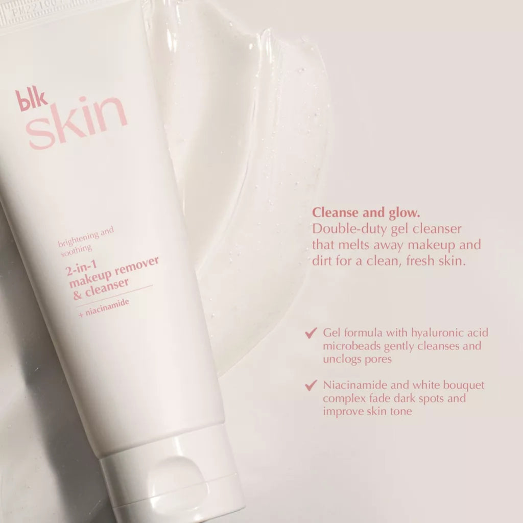 BLK Skin Brightening & Soothing 2in1 Makeup Remover & Cleanser + Niacinamide - La Belleza AU Skin & Wellness