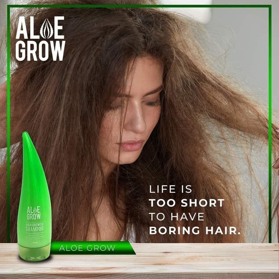 Aloe Grow Hair Grower Shampoo 300ml - La Belleza AU Skin & Wellness