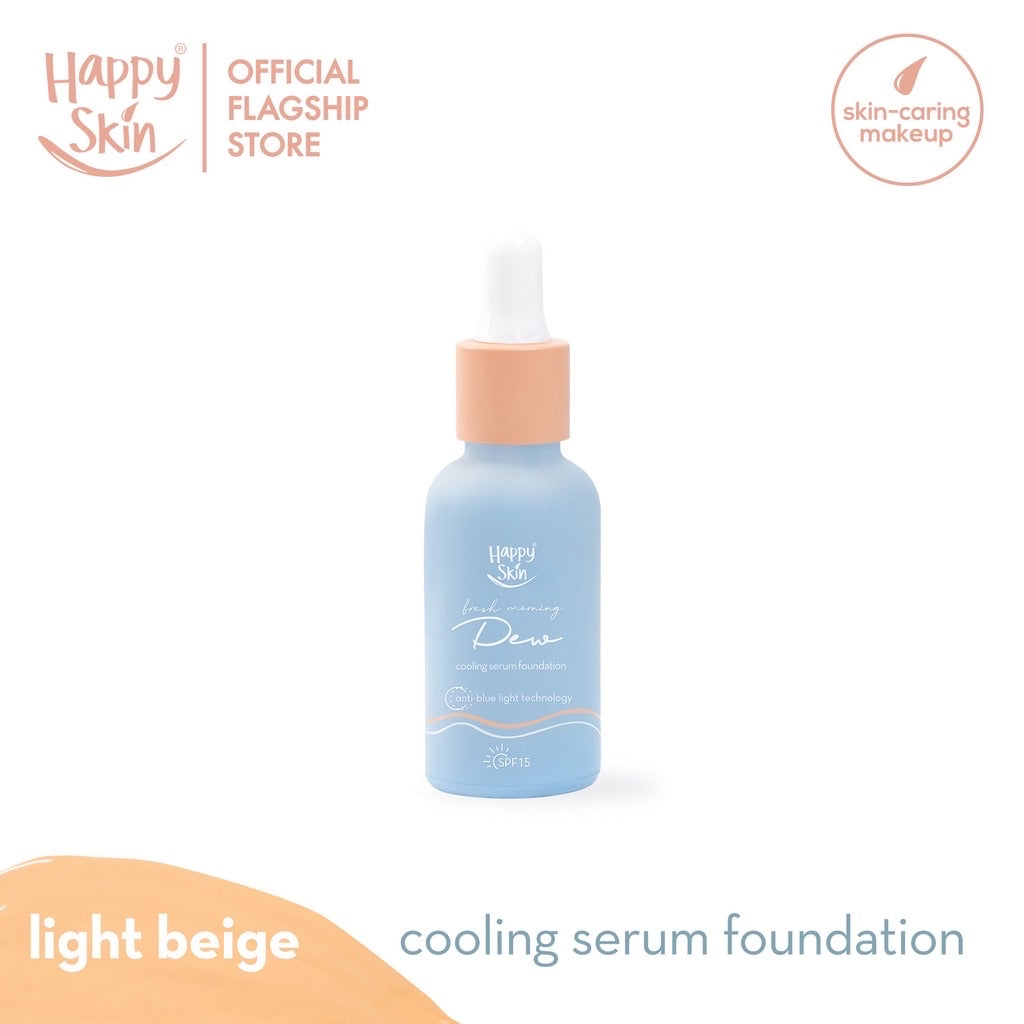 happy skin face the world air serum