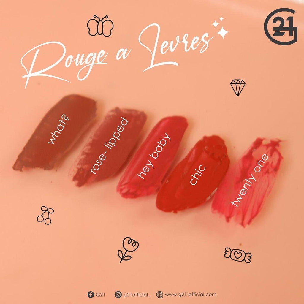 G21 Rouge A Levres - La Belleza AU Skin & Wellness