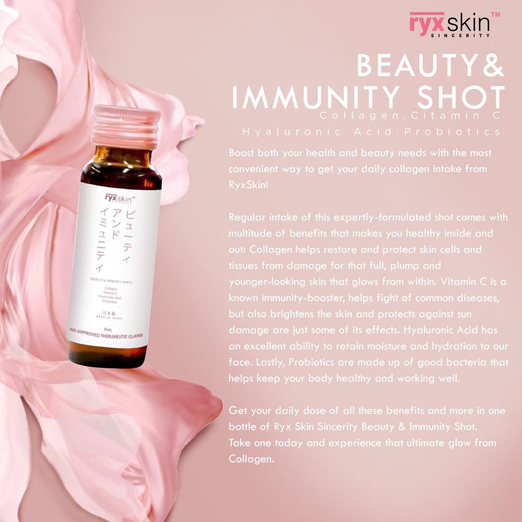 RYX Immunity Shot (8 bottles x 50ml) - La Belleza AU Skin & Wellness