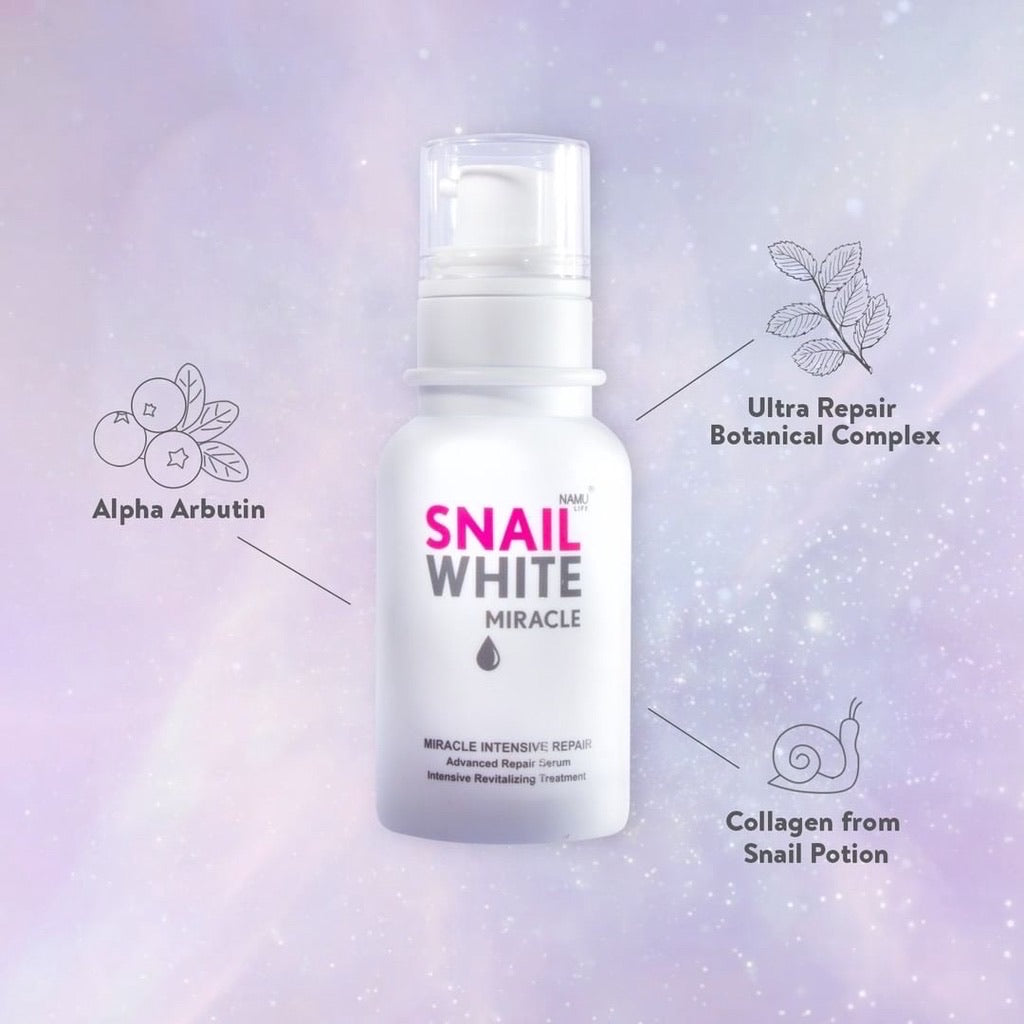 SNAILWHITE Miracle Serum 30ml - La Belleza AU Skin & Wellness