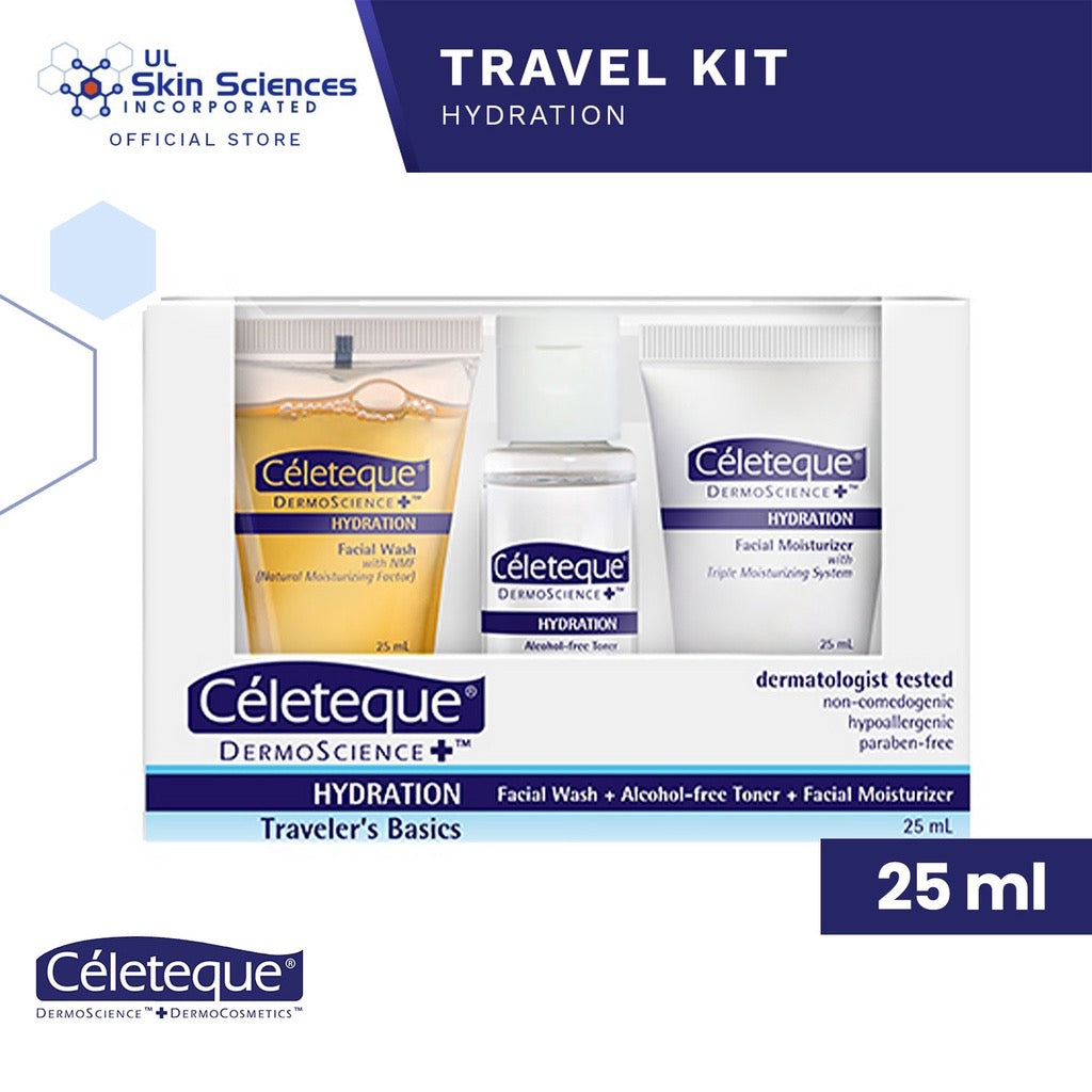 Céleteque® DermoScience™ Hydration Travel Kit - La Belleza AU Skin & Wellness