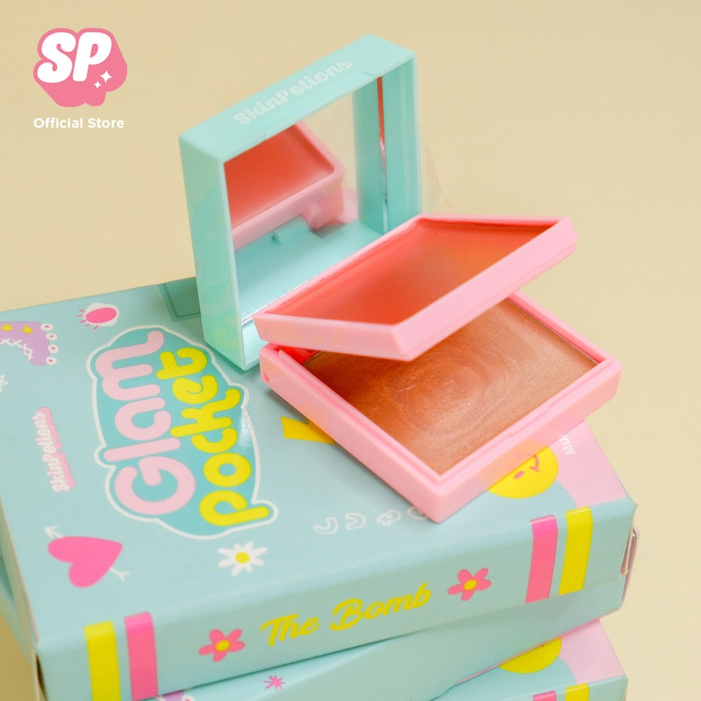 SkinPotions Glam Pocket - 2-in-1 Multi-Use Tint & Highlighter - La Belleza AU Skin & Wellness