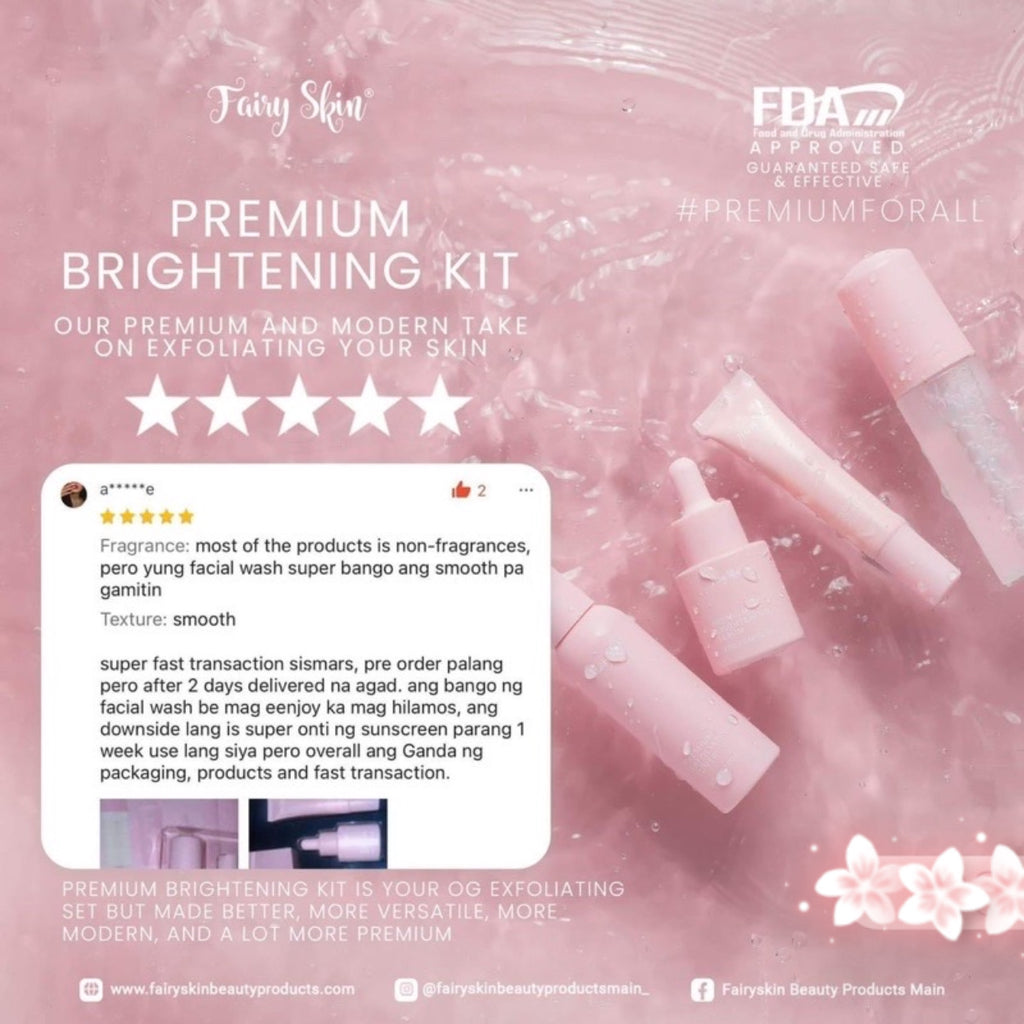 Fairy Skin Premium Brightening Kit - La Belleza AU Skin & Wellness