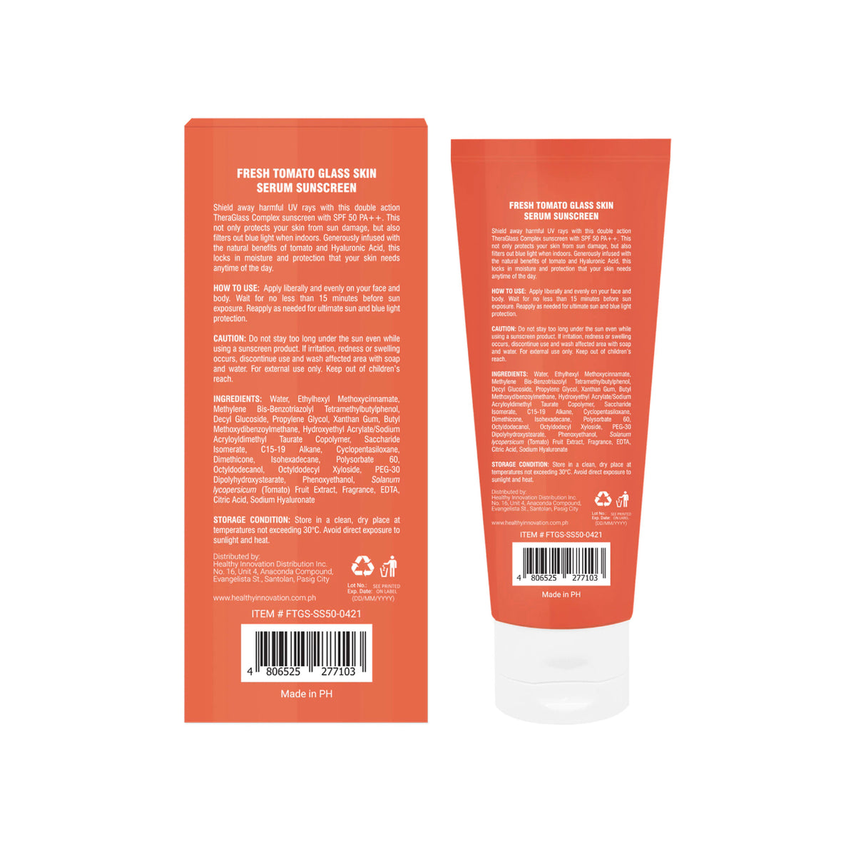 Fresh Skinlab Serum Sunscreen SPF 50 PA++ 50ml (exp MAY 2024) | La ...