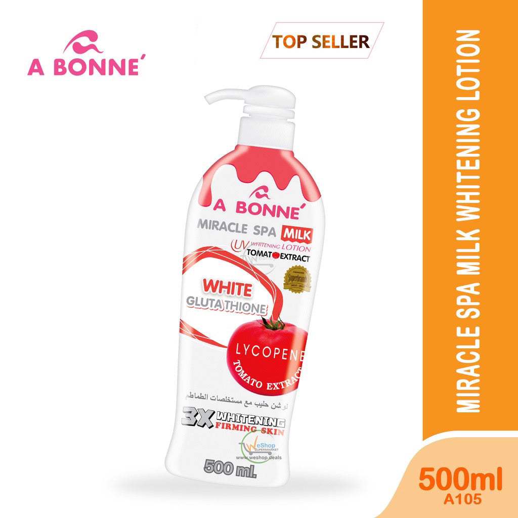 Miracle Spa Milk Tomato Extract Mixed UV Whitening Lotion - La Belleza AU Skin & Wellness