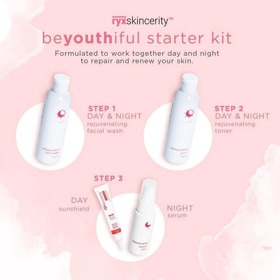 Beyouthiful Starter Kit 3.0 (With Sticker - Old Formula) - La Belleza AU Skin & Wellness