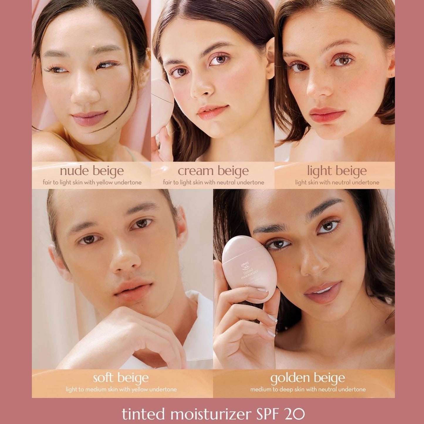 Happy Skin Second Skin Tinted Moisturizer - La Belleza AU Skin & Wellness