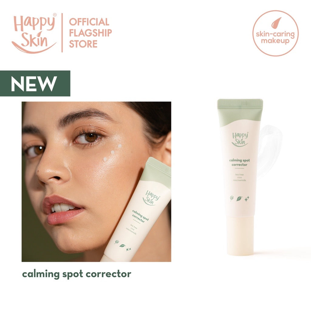 Happy Skin Calm & Soothe Skincare Boosters Full Set (Spot Corrector + Glow Drops + Overnight Cream) - La Belleza AU Skin & Wellness