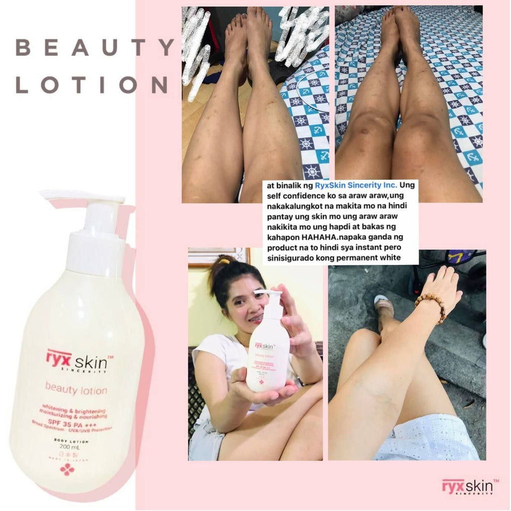Beauty Lotion 200ml (New Bottle-Matte White) - La Belleza AU Skin & Wellness