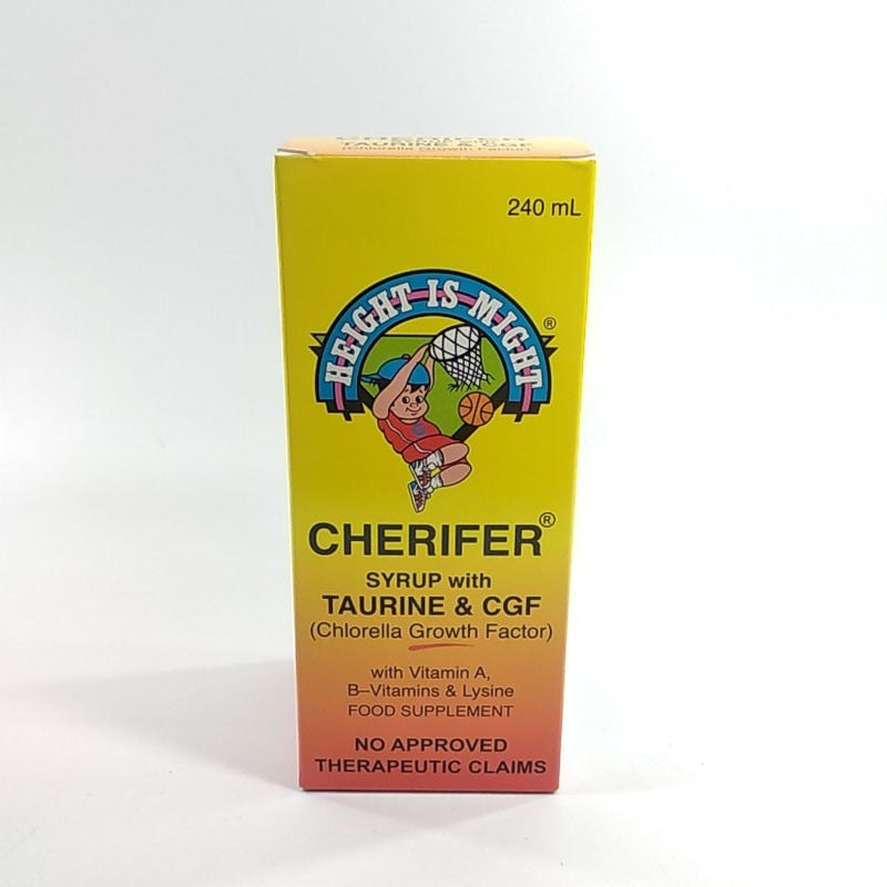 Cherifer Syrup with Taurine & CGF 120ml (Exp Feb 2024) - La Belleza AU Skin & Wellness