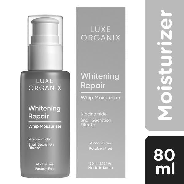Luxe Organix Whitening Repair Whip Moisturizer 80ml - La Belleza AU Skin & Wellness