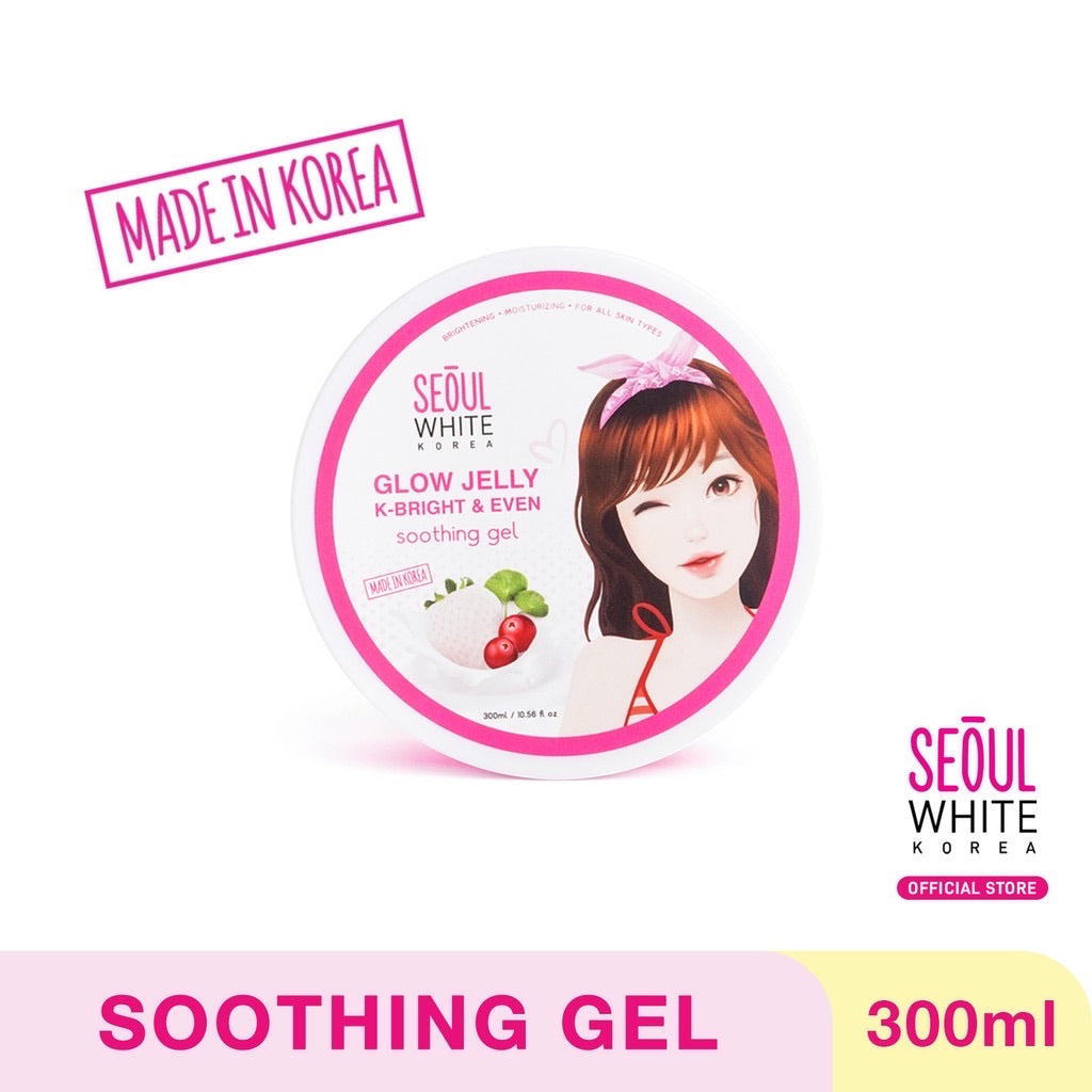 Seoul White Korea Glow Jelly K-Bright + even Soothing Gel 300g - La Belleza AU Skin & Wellness