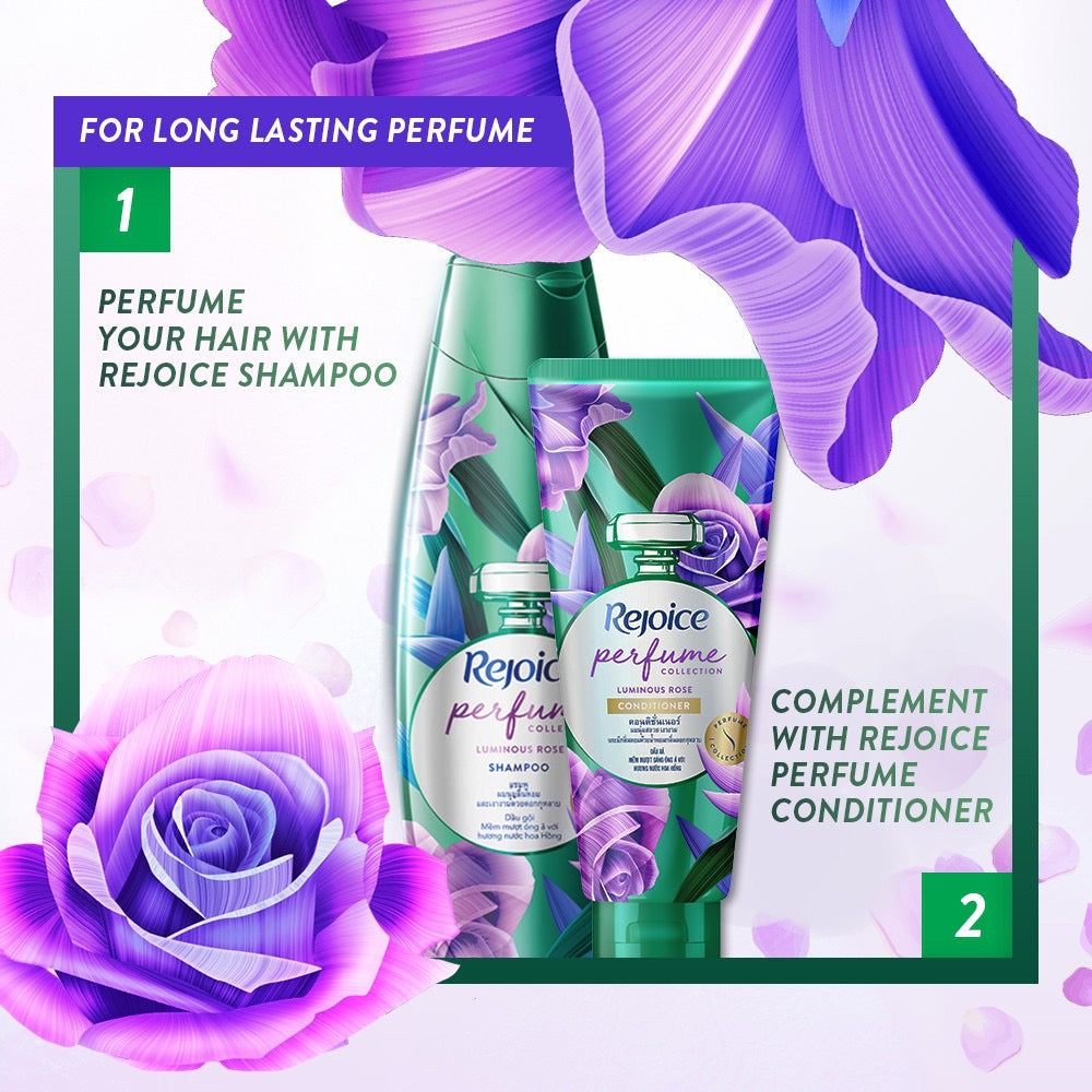 Rejoice Luminous Rose Conditioner 320ml (Smoothening) - La Belleza AU Skin & Wellness