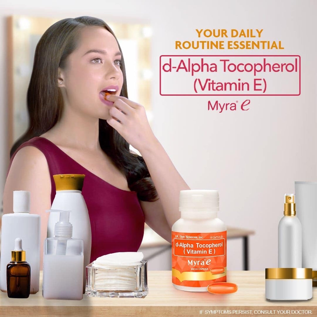 Myra®️e d-Alpha Tocopherol Vitamin E 400 I.U. Capsule - La Belleza AU Skin & Wellness