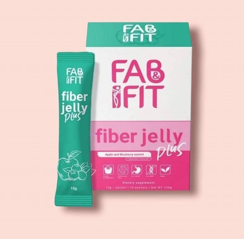 Fab & Fit Fiber Jelly Plus 10s - La Belleza AU Skin & Wellness