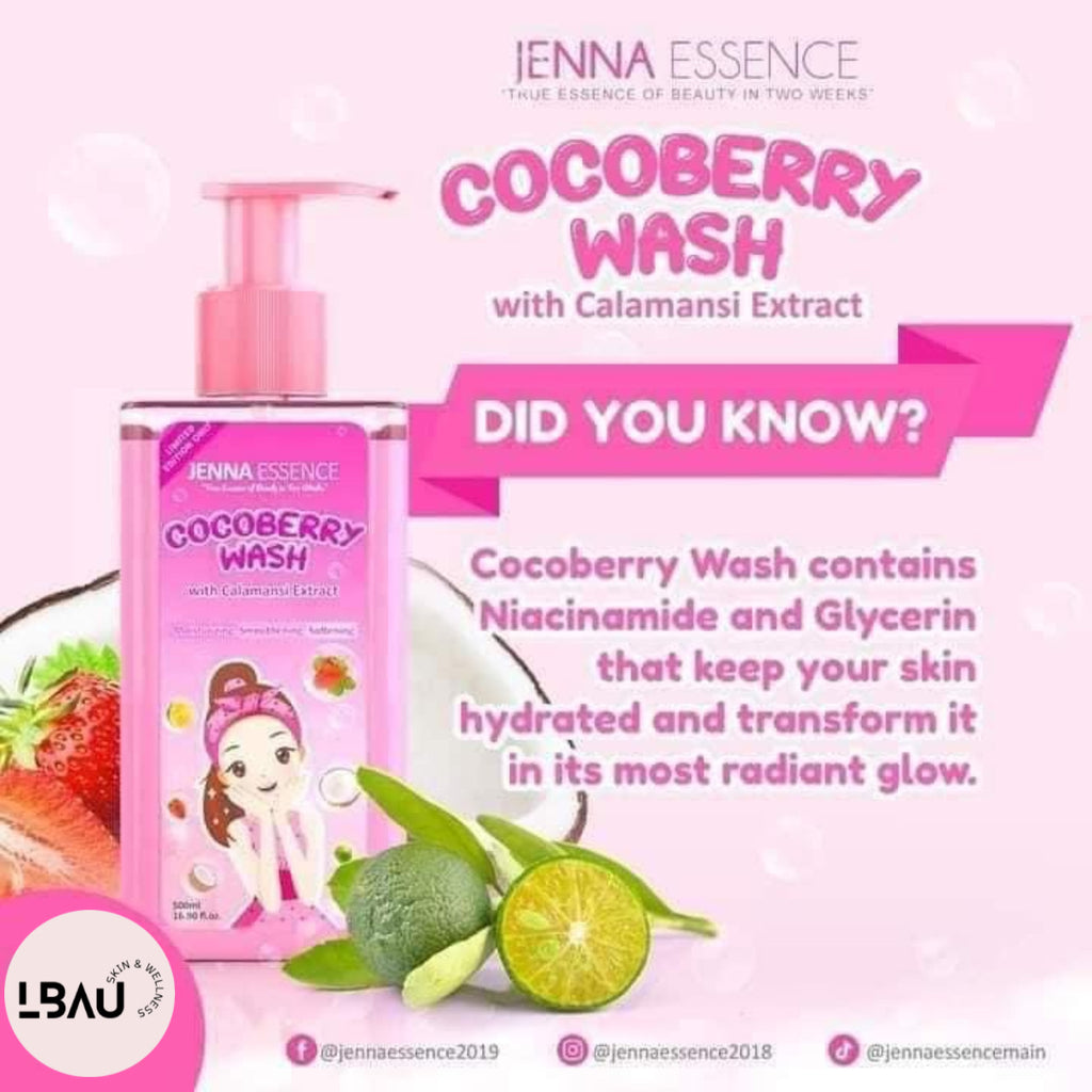 Cocoberry Wash by Jenna Essence 250ml - La Belleza AU Skin & Wellness