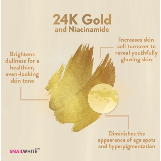 SNAILWHITE Gold Advanced Cream Retinol + Bakuchiol 50ml (new packaging label) - La Belleza AU Skin & Wellness