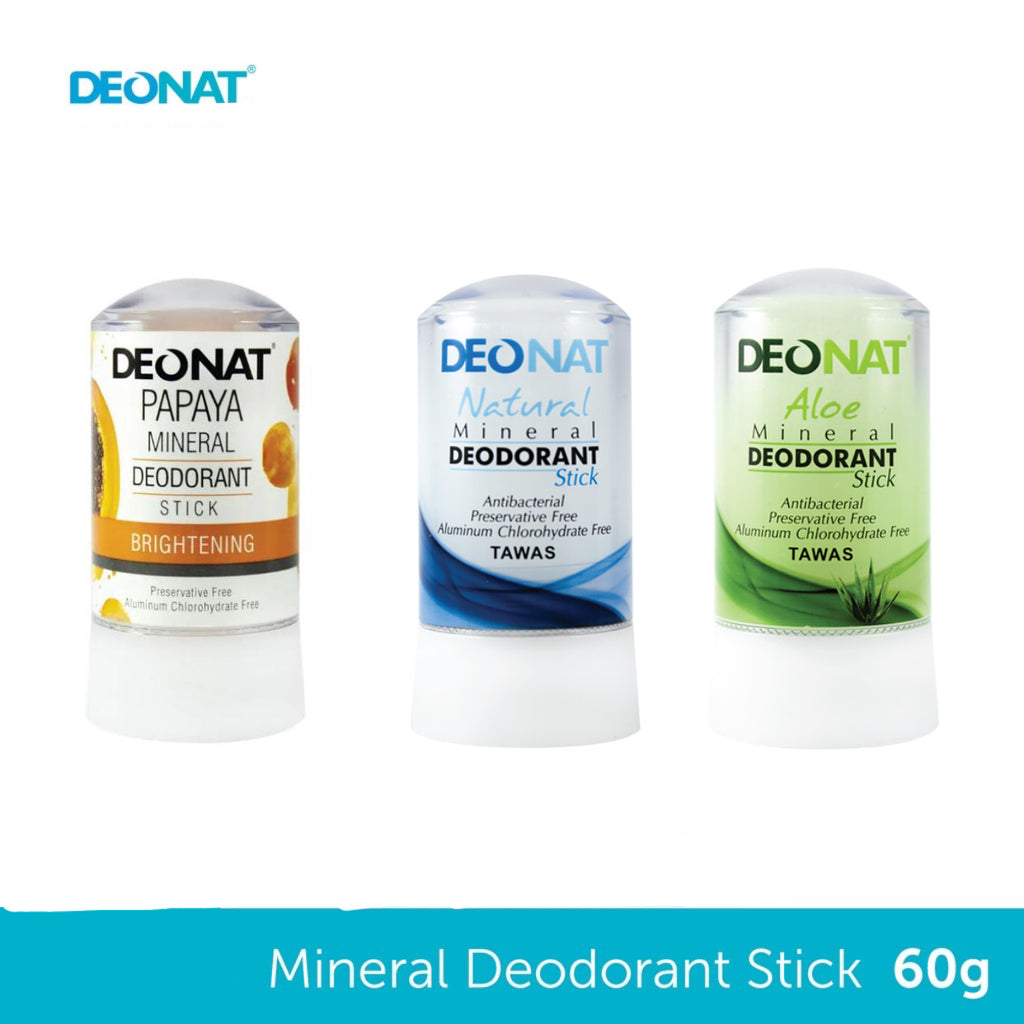 Deonat Mineral Deodorant Stick 60g - La Belleza AU Skin & Wellness