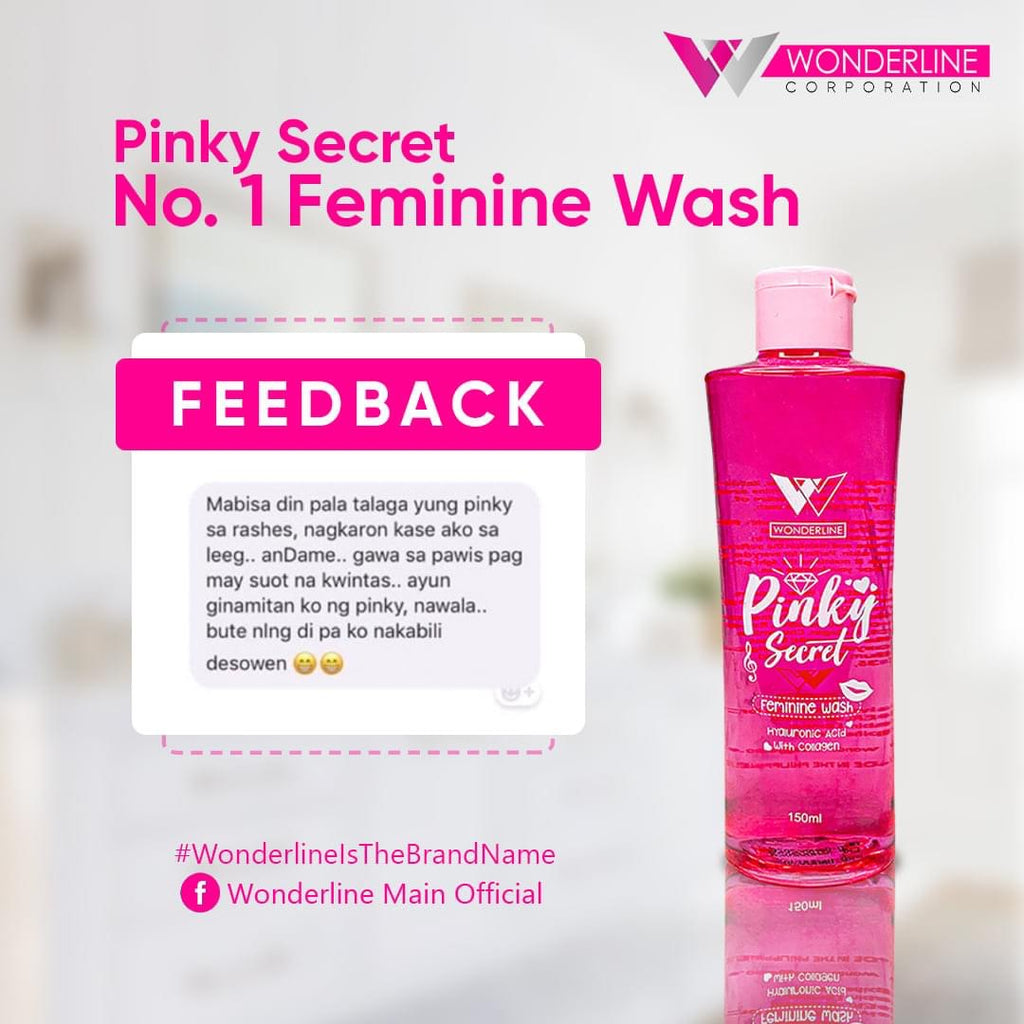 Pinky Secret Feminine Wash 150ml - La Belleza AU Skin & Wellness
