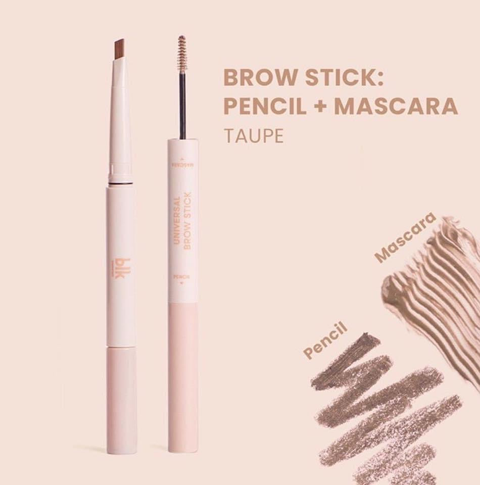 BLK Cosmetics Universal Brow Stick: Pencil+ Mascara - La Belleza AU Skin & Wellness