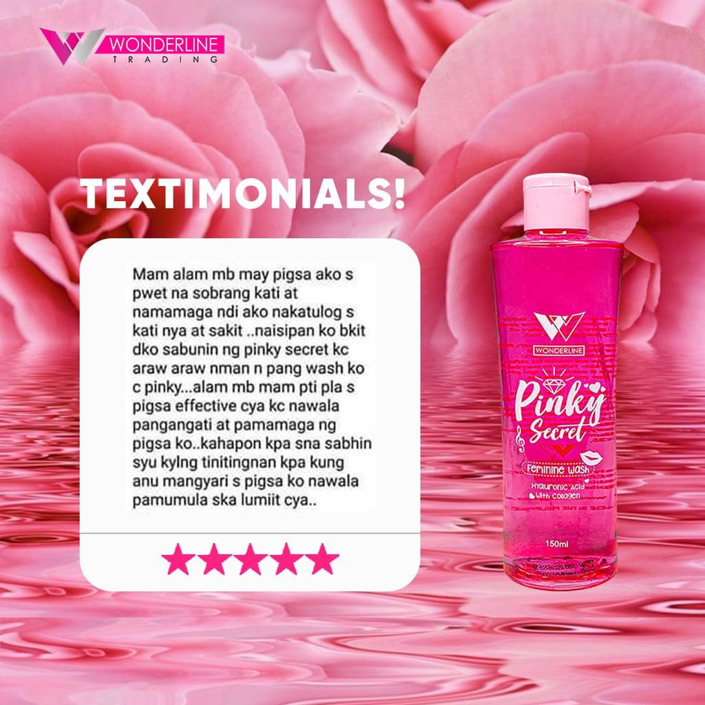 Pinky Secret Feminine Wash 150ml - La Belleza AU Skin & Wellness