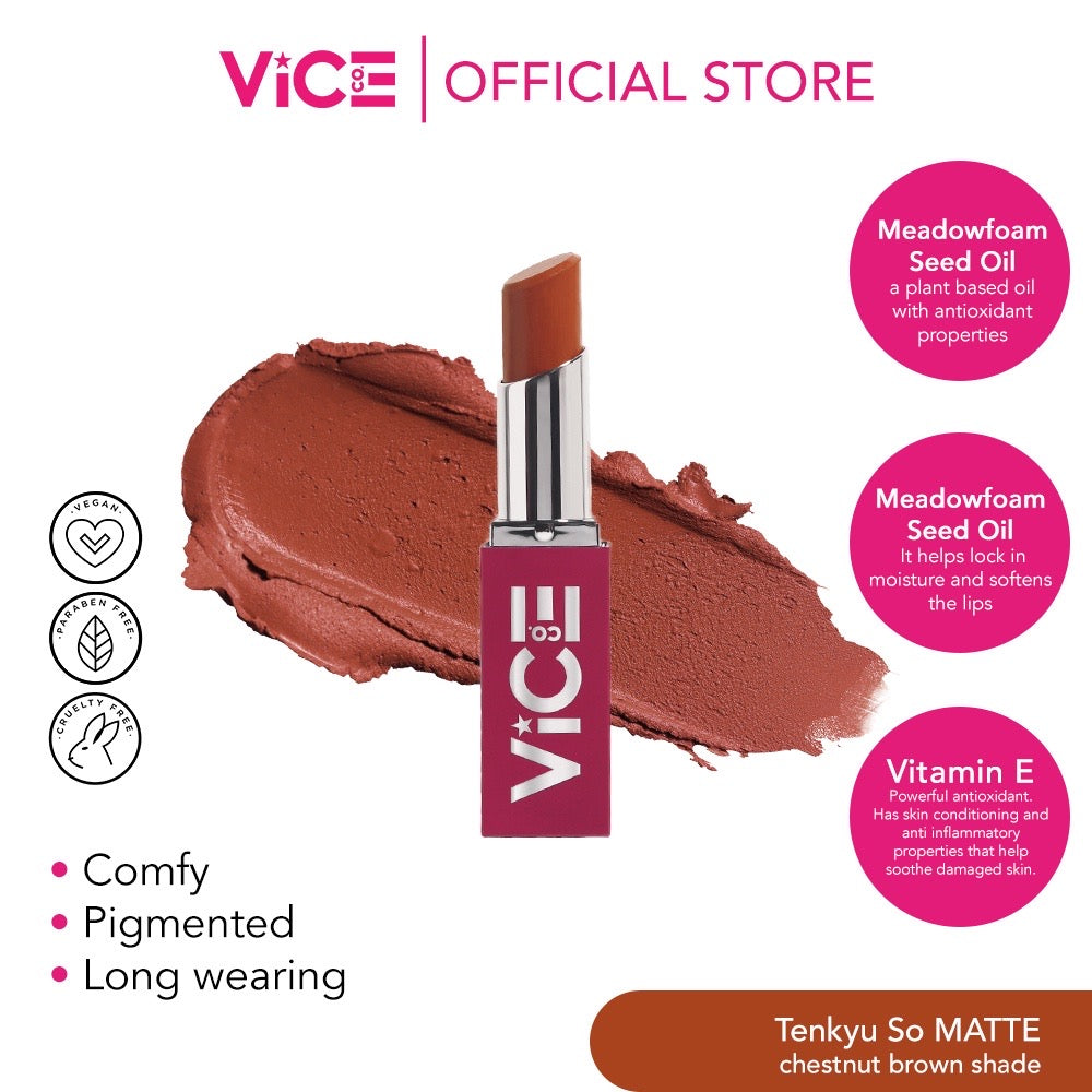 VICE Matte For All Flexi Matte Lipstick - La Belleza AU Skin & Wellness