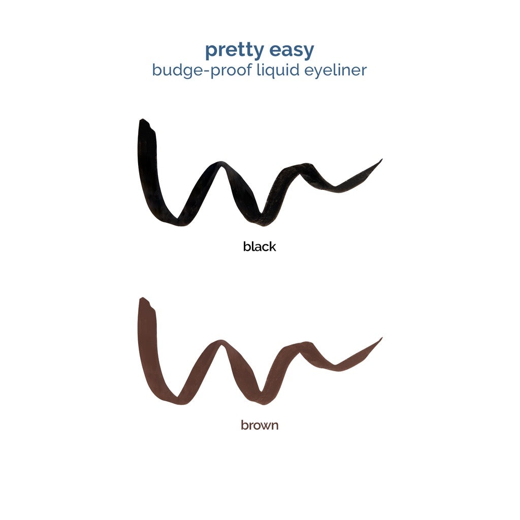 Generation Happy Skin Pretty Easy Budge-Proof Liquid Eyeliner (Black) - La Belleza AU Skin & Wellness