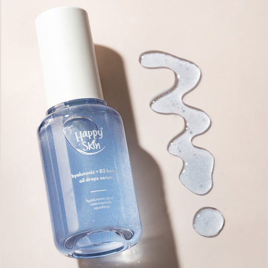 Happy Skin Hyaluronic + B3 Boost Oil Drops Serum 50ml - La Belleza AU Skin & Wellness