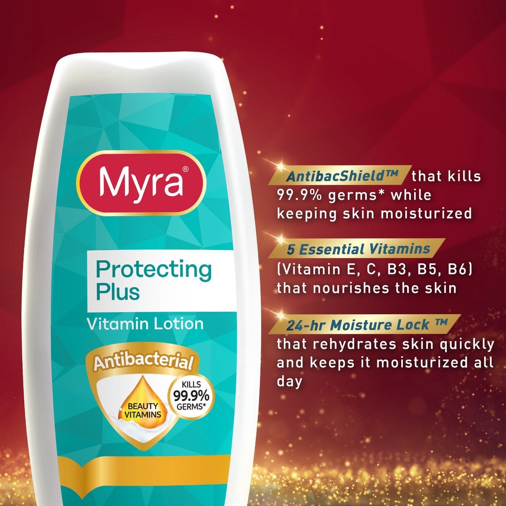 MYRA Protecting Plus Vitamin Lotion 200ML - La Belleza AU Skin & Wellness