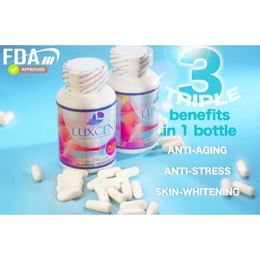 Luxcent Luminous Caps L-Glutathione Plus Marine Collagen (New Packaging) - La Belleza AU Skin & Wellness
