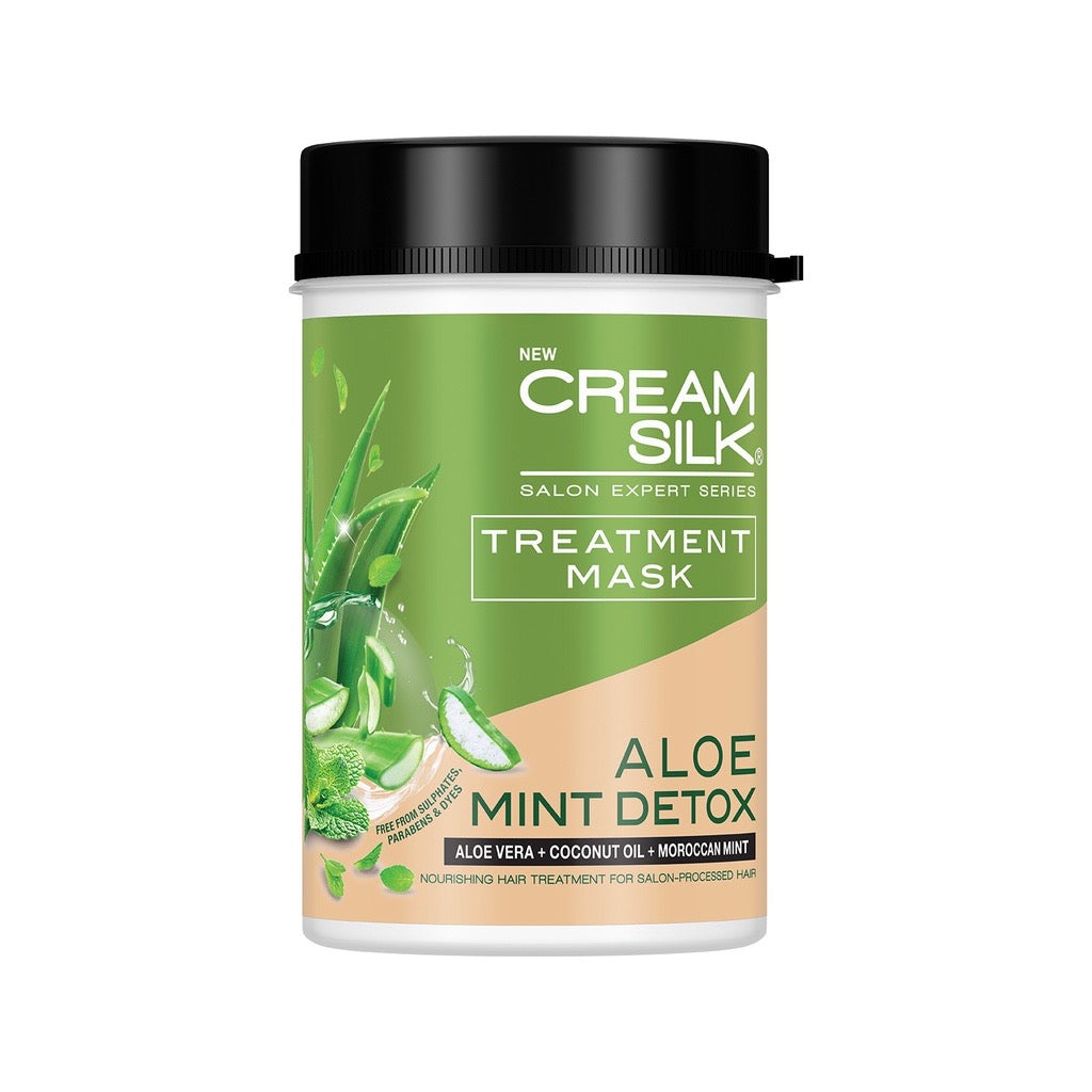 CREAMSILK Treatment Mask Aloe Mint Detox 650ml - La Belleza AU Skin & Wellness