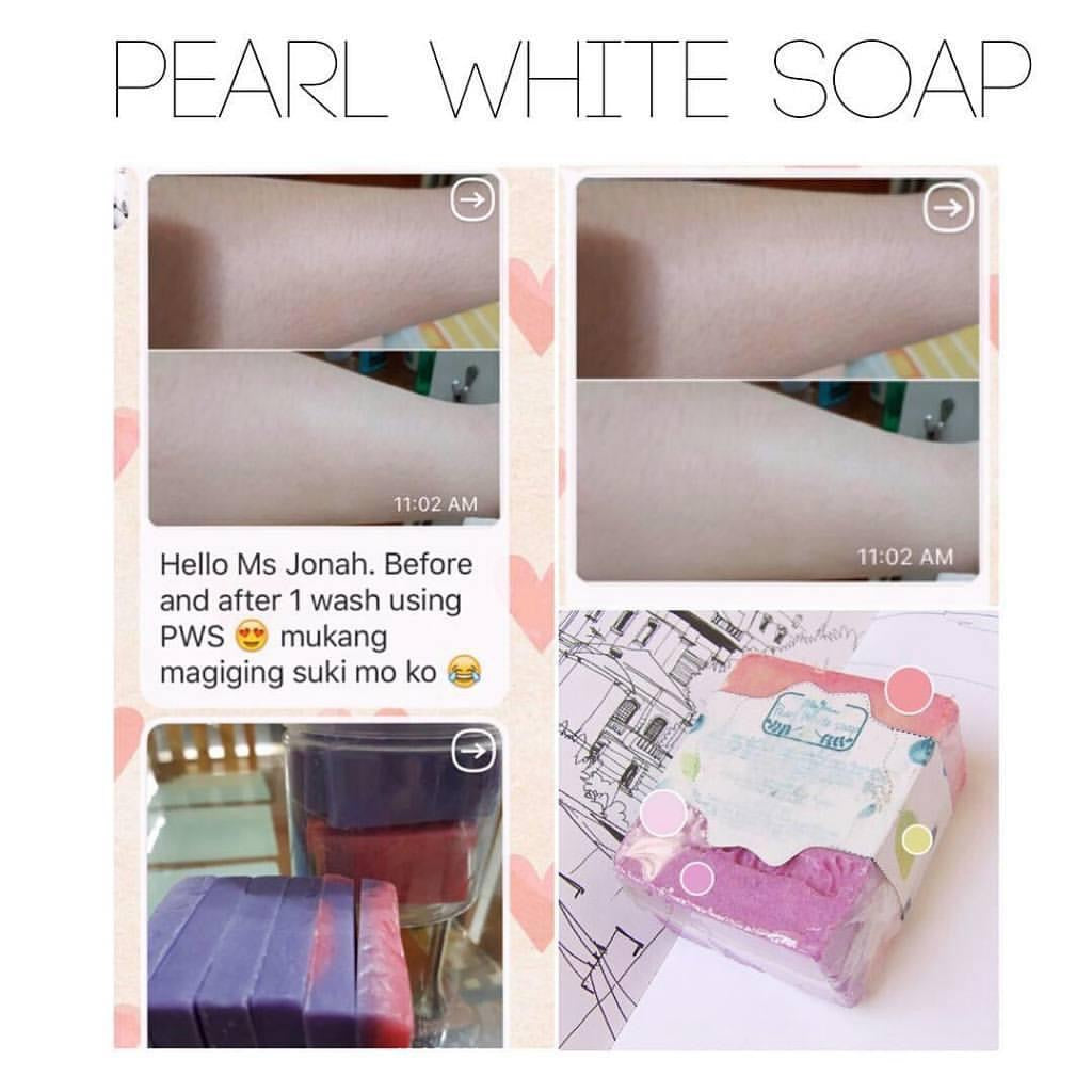 SkinPotions Pearl White Soap - Anti-Acne Whitening Soap 140g - La Belleza AU Skin & Wellness