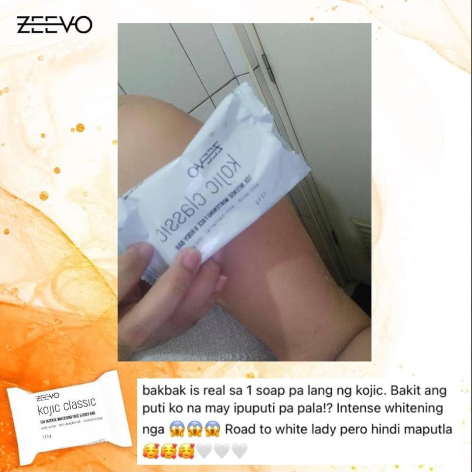 ZEEVO Kojic Classic 10x Whitening Soap 135g - La Belleza AU Skin & Wellness