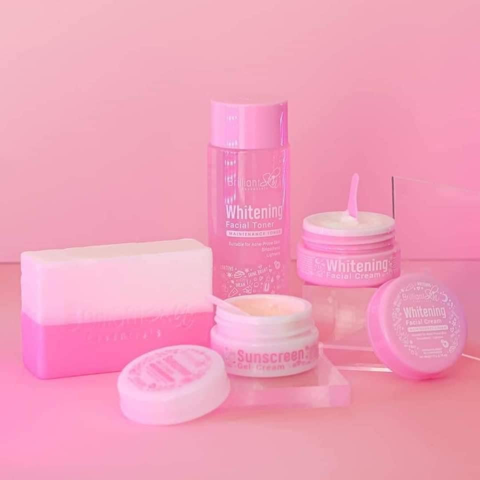 Brilliant Skin Whitening Facial Set (New Packaging) - La Belleza AU Skin & Wellness