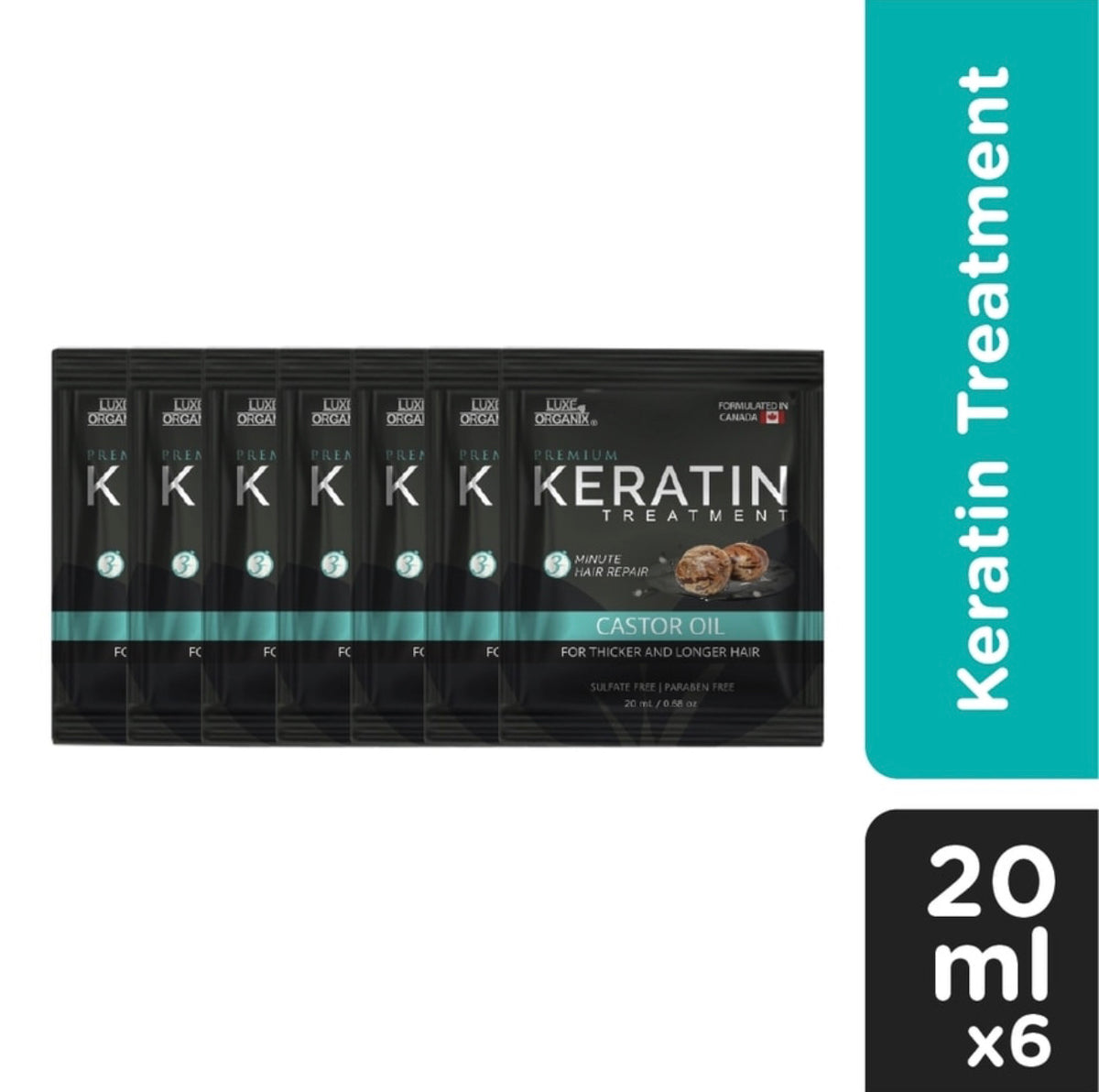 Premium Keratin Treatment Castor Oil For Thicker And Longer Hair 6s - La Belleza AU Skin & Wellness